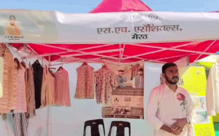 मेरठ में खादी को यूथ फैशन से जोड़ रहे शोएब:लंदन से पर्सनल स्टाइलिंग का कोर्स करने के बाद शुरू किया स्टार्टअप