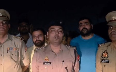 गाजियाबाद में बस पर फायरिंग करने वाले एनकाउंटर में अरेस्ट:एक्सप्रेस वे पर स्कूटी सवार 2 युवकों ने की थी फायरिंग, पुलिस ने पैर में गोली मारकर पकड़े