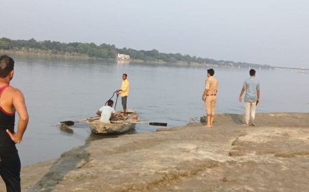 फतेहपुर में मूर्ति विसर्जन के दौरान 3 युवक डूबे:एक को बचाया गया, 2 की तलाश जारी