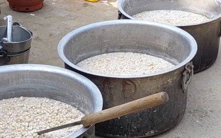 गुरुगांव देवी मंदिर में बड़ी संख्या में पहुंचे श्रद्धालु:8 बजे तक 3000 से ज्यादा श्रद्धालुओं ने किए दर्शन, चांदी के सिंहासन पर विराजमान हैं