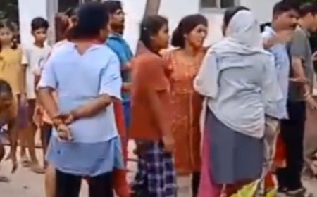 मंदिर विवाद में भिड़े दो होमगार्ड परिवार:कानपुर में ईंट-पत्थर चले, कई लोगों को चोटें आईं; पुलिस जांच में जुटी