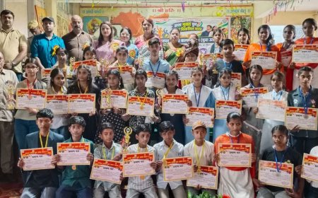 कन्नौज में युवा उत्सव का आयोजन, युवाओं ने दिखाई प्रतिभा:भाजपा जिलाध्यक्ष ने किया शुभारंभ, नशामुक्ति का दिया संदेश