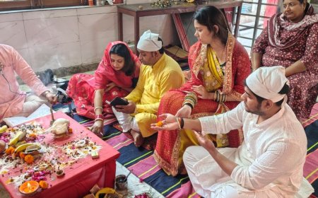 बिजनौर में सेवा संकल्प अभियान आयोजित:नवदुर्गा मंदिर पर हुआ हवन पूजन, सेवा और जनकल्याण का लिया संकल्प
