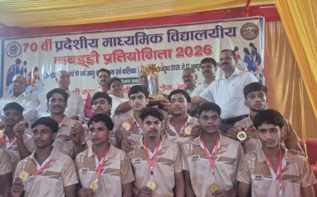 प्रदेशीय माध्यमिक विद्यालयी कबड्डी प्रतियोगिता:दोनों वर्गों में सैफई कॉलेज बनी चैंपियन, प्रयागराज और गोरखपुर को दी शिकस्त