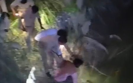 प्रतापगढ़ में नहर में कूदी युवती को पुलिस ने बचाया:चेकिंग के दौरान छलांग, परिजनों पर प्रताड़ित करने का आरोप लगाया