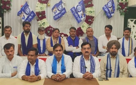 2027 चुनाव के लिए आजाद समाज पार्टी का ऐलान:मीरापुर से रविन्द्र भाटी होंगे प्रत्याशी, प्रदेश अध्यक्ष सुनील चित्तौड़ बोले- 403 सीटों पर चुनाव लड़ने की तैयारी