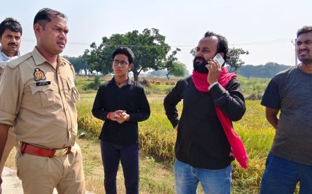 कौशांबी में चलती बाइक से कूदकर किशोर ने बचाई जान:अपहरण के बाद मुंह-हाथ बांधकर ले जा रहे थे बदमाश, बाइक जब्त