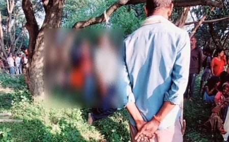 फतेहपुर में पेड़ पर लटका मिला अधेड़ का शव:बिंदकी थाना क्षेत्र के बगीचे में रस्सी से लटका था, पुलिस कर रही मामले की जांच
