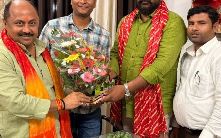 प्रदीप सिंह बने भाजपा कार्यसमिति सदस्य:समर्थकों ने दी बधाई और शुभकामनाएं, संगठन मजबूती और जनसेवा पर उम्मीद