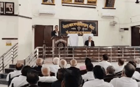 हाईकोर्ट बेंच मांग: बुधवार को न्यायिक काम नहीं करेंगे वकील:मेरठ बार एसोसिएशन ने मामलों में अगली तारीख देने की मांग की