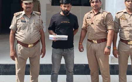 फायरिंग के आरोपी हिस्ट्रीशीटर की निशानदेही पर तमंचा बरामद:पीसीआर पर लेकर की कार्रवाई, न्यायालय में पेश करने के लिए भेजा
