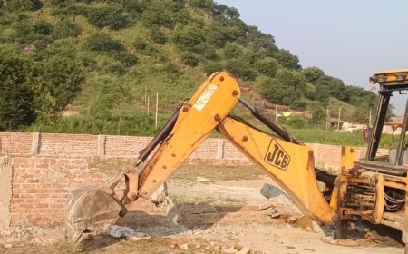 चित्रकूट में अवैध-प्लाटिंग बेचने-खरीदने वालों पर भी FIR:नोटिस के बाद 10 दिन में जवाब नहीं मिला तो चलेगा बुलडोजर