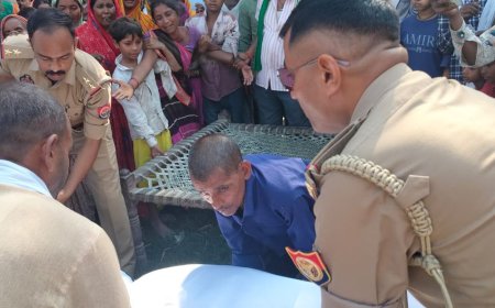 बहराइच के पंडित-पुरवा में तालाब में मिला युवक का शव:घर से निकलने के बाद वापस नहीं लौटा था, पोस्टमार्टम रिपोर्ट से खुलेगा राज