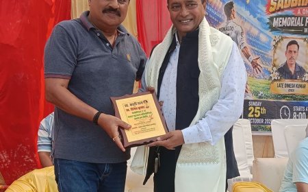 ग्रीन पार्क में सद्भावना कप 2026:7-ए-साइड प्रारूप में हुई प्रतियोगिता, 12 टीमों ने लिया हिस्सा