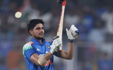 शुभमन गिल ICC प्लेयर ऑफ द मंथ बने:वेस्टइंडीज के खिलाफ दोहरा शतक लगाया था, विमेंस कैटेगरी में शेफाली वर्मा