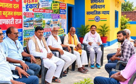देवरिया में सामाजिक-राजनीतिक संगठनों की बैठक:बस स्टैंड, स्वास्थ्य, शिक्षा और रेल सुविधाओं से जुड़ी समस्याओं पर चर्चा