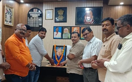 अनूपशहर में डॉ. कलाम को पुष्पांजलि:पालिका सभागार में आयोजित हुआ कार्यक्रम, राष्ट्र निर्माण योगदान को किया याद