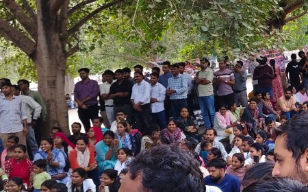 27 दिन से हड़ताल पर 17 हजार सीएचओ:आयुष्मान आरोग्य मंदिरों में 14 प्रकार की जांच प्रभावित, ग्रामीण मरीज परेशान