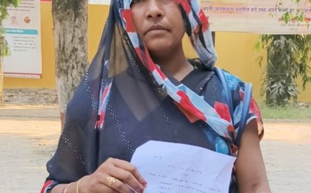 हमीरपुर में दबंगों ने विधवा के घर पर की पत्थरबाजी:जमीन विवाद में परिवार को धमकियां मिलने का आरोप, SP से न्याय की गुहार