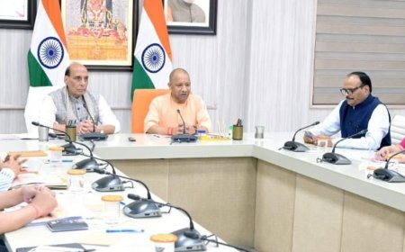 फैजुल्लागंज में बनेगा 5.5 किमी लंबा तटबंध:राजनाथ सिंह और सीएम योगी की बैठक में जलभराव से निपटने के लिए बनी योजना, 6500 घरों में घुसा था बाढ़ का पानी