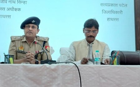 हाथरस में विधान परिषद चुनाव की तैयारियां तेज:डीएम-एसपी ने चुनाव को लेकर दिए निर्देश, 23 अक्टूबर को वोटिंग; शराब-भांग की दुकानें बंद रहेंगी