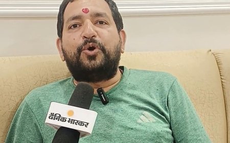 'पहले बस्ती में काम करूंगा, फिर चुनाव लड़ूंगा':मनीष मिश्रा का दीपावली के बाद 5 ट्रैक्टर लाने का दावा, गरीब किसानों के खेतों की मुफ्त जुताई कराएंगे