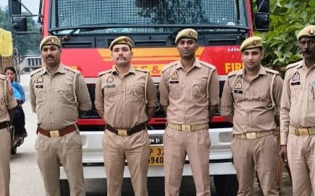 बिजनौर में दशहरा पर्व पर अग्निशमन विभाग अलर्ट:15 स्थानों पर तैनात होंगे कर्मी, आगजनी घटनाओं पर को लेकर सतर्कता