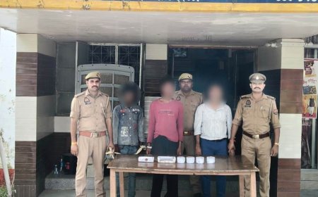 रायबरेली में चोरी के 3 और छेड़छाड़ का आरोपी गिरफ्तार:चोरी के दो मामलों में 3 लोगों को पकड़ा; नाबालिग से छेड़छाड़ का आरोपी भी हिरासत में