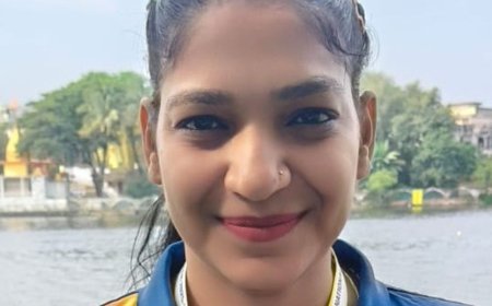 शबाना ने पैरा कैनो चैंपियनशिप में स्वर्ण जीता:भोपाल में 26 से 28 अक्टूबर तक हुई 19वीं राष्ट्रीय सीनियर प्रतियोगिता; अब अंतरराष्ट्रीय पदक के लिए कर रहीं अभ्यास