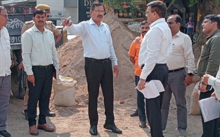 गोलवाघाट-झिंगहाघाट मार्ग बनेगा मॉडल सड़क:30.56 करोड़ रुपये से हो रहा निर्माण, 1.85 किमी मार्ग को चार लेन में किया जा रहा विकसित