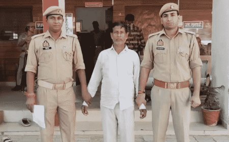 गोरखपुर में टेलर-मास्टर ने क्लास-6 की छात्रा से किया रेप:मां के कपड़े का नाप लेने के लिए बुलाने गई थी, हैवानियत करने वाला गिरफ्तार