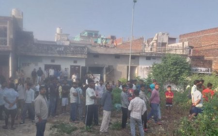 शादी से इनकार पर युवक टावर पर चढ़ा:हरदोई में गर्लफ्रेंड से शादी करना चाहता था, कोतवाल की सूझबूझ से सुरक्षित नीचे उतरा
