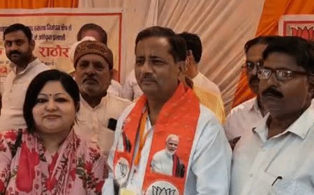 भाजपा प्रत्याशी आशोक राठौर बोले -100% जीत सुनिश्चित:प्रयागराज में कहा- माहौल पक्ष में, कुल 11 सीटे जीतेंगे
