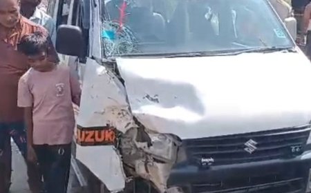बदायूं में ईको कार ने बाइक सवार को रौंदा:ननिहाल जा रहे 20 साल के युवक की मौत, ड्राइवर फरार