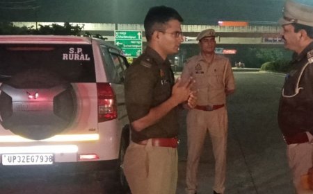 सहारनपुर में SP ने दो थानों का किया निरीक्षण:ड्यूटी और सुरक्षा व्यवस्था की जानकारी ली, लापरवाही न बरतने के निर्देश