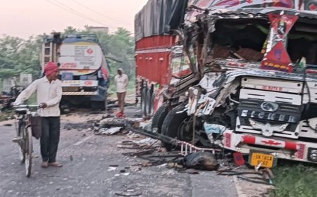आज अखबार नहीं, कन्नौज की कल की 5 बड़ी खबरें:ट्रक-टैंकर की भिड़ंत में 2 की मौत, निकली शक्ति विजय यात्रा