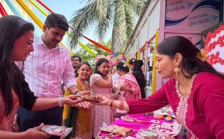 नींव शक्ति संस्थान द्वारा आयोजित हुनर हाट:गाजियाबाद में दीपावली पर विशेष बच्चों के हुनर और आत्मनिर्भरता का उत्सव