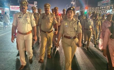 अंबेडकरनगर में दुर्गा पूजा के लिए सुरक्षा कड़ी:2100 प्रतिमाएं होंगी स्थापित, पंडालों में CCTV और पुलिस बल तैनात