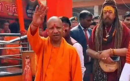 माफिया अतीक के कब्जे वाली जमीन पर योगी फ्लैट बनवाएंगे:कसारी-मसारी में आज अपार्टमेंट का भूमि पूजन करेंगे; दो जगह जनसभा भी होगी