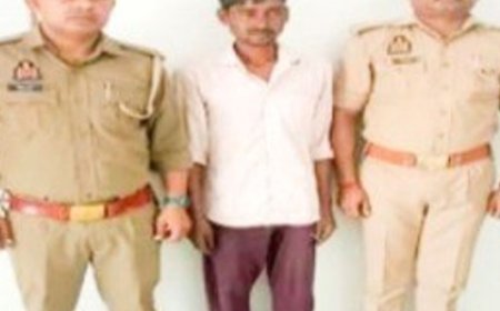 बड़े भाई की हत्या करने वाला छोटा भाई गिरफ्तार:सीतापुर में मकान बंटवारे को लेकर ईंट-डंडे मारकर की थी हत्या