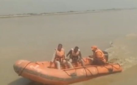 श्रावस्ती में राप्ती नदी में डूबी छात्रा:स्कूल जाते समय पैर फिसलने से हादसा, दिनभर तलाश के बाद भी नहीं लगा सुराग