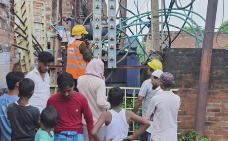 मऊ के ताजोपुर उपकेंद्र में 6 घंटे बिजली बंद रहेगी:5 एमवीए की जगह 10 एमवीए का परिवर्तक लगेगा; सुबह 8 से दोपहर 2 बजे तक आपूर्ति ठप