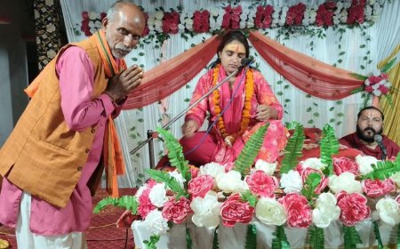 बिछुड़ी में राम कथा आयोजित:समाज में एकता और आपसी सौहार्द की भावना को मजबूत करना उद्देश्य