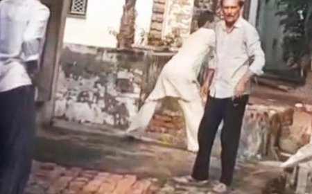 काम के पैसे मांगने पहुंचे हलवाई पिता-पुत्र को दौड़ाकर पीटा:मुजफ्फरनगर में बुकिंग हुई थी रद्द, भुगतान को लेकर हुआ विवाद