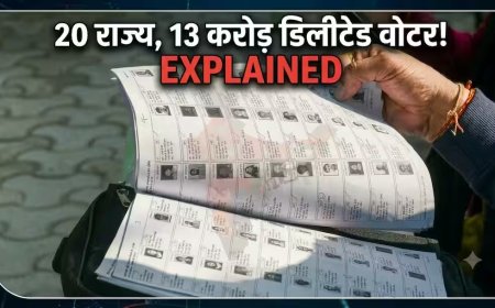 20 राज्यों में करोड़ों मतदाताओं के नाम कटे, अब दोबारा जुड़ेंगे नाम!