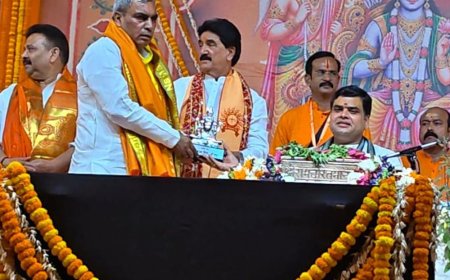 सैफई में अब नाच नहीं होता,सपाई AI से नचा रहे:जौनपुर में राजभर बोले- मल्लिकार्जुन खड़गे के बयान पर भी साधा निशाना