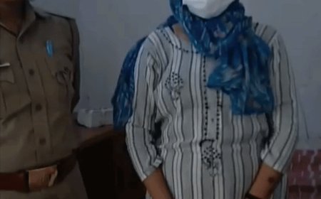 बीमार महिला की देखभाल करने आई अटेंडेंट निकली चोर:नोएडा पुलिस ने लाखों की ज्वैलरी के साथ पकड़ा, 12 दिन में घर से हुई थी फरार