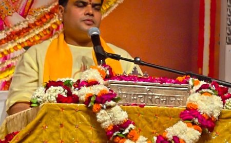 रामकथा केवल सुनें नहीं, जीवन में उतारें:शांतनु जी महाराज बोले- श्रीराम का जीवन आज भी सभी के लिए अनुकरणीय