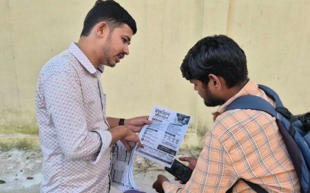 गोरखपुर में जागरूकता अभियान:गोलघर क्षेत्र में बाटें पर्चे, कहा- जरूरतमंदो के लिए रक्तदान जरूर करें
