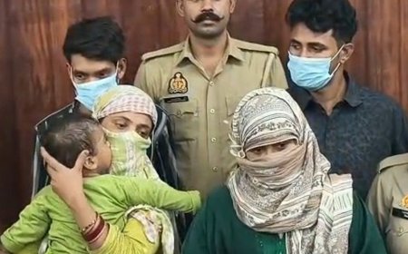 सहारनपुर में 2.20 करोड़ की स्मैक पकड़ी:दो महिलाओं समेत चार आरोपी गिरफ्तार, मुरादाबाद रेलवे स्टेशन के पास से खरीदकर पुड़ियों में बेचते थे
